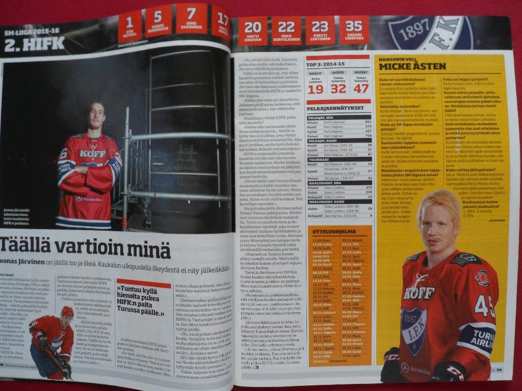 журнал SM-LIIGA (финская хоккейная лига) 5