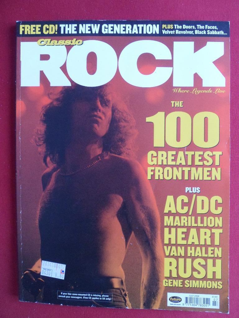 журнал Classic Rock (UK) № 07/2004 (68)