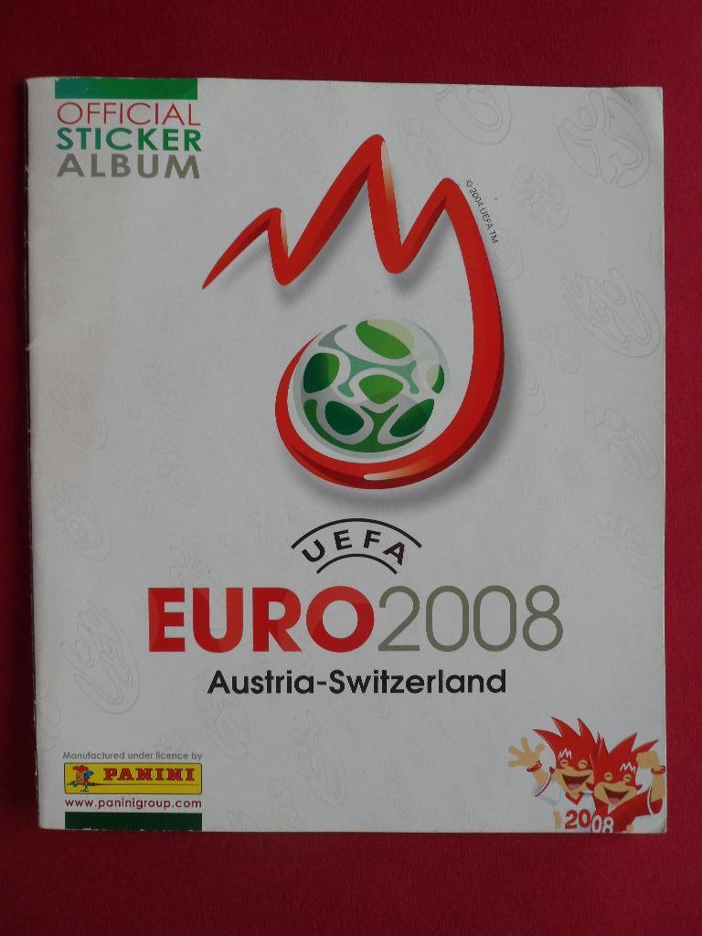 Panini панини EURO 2008 альбом для наклеек. Пустой