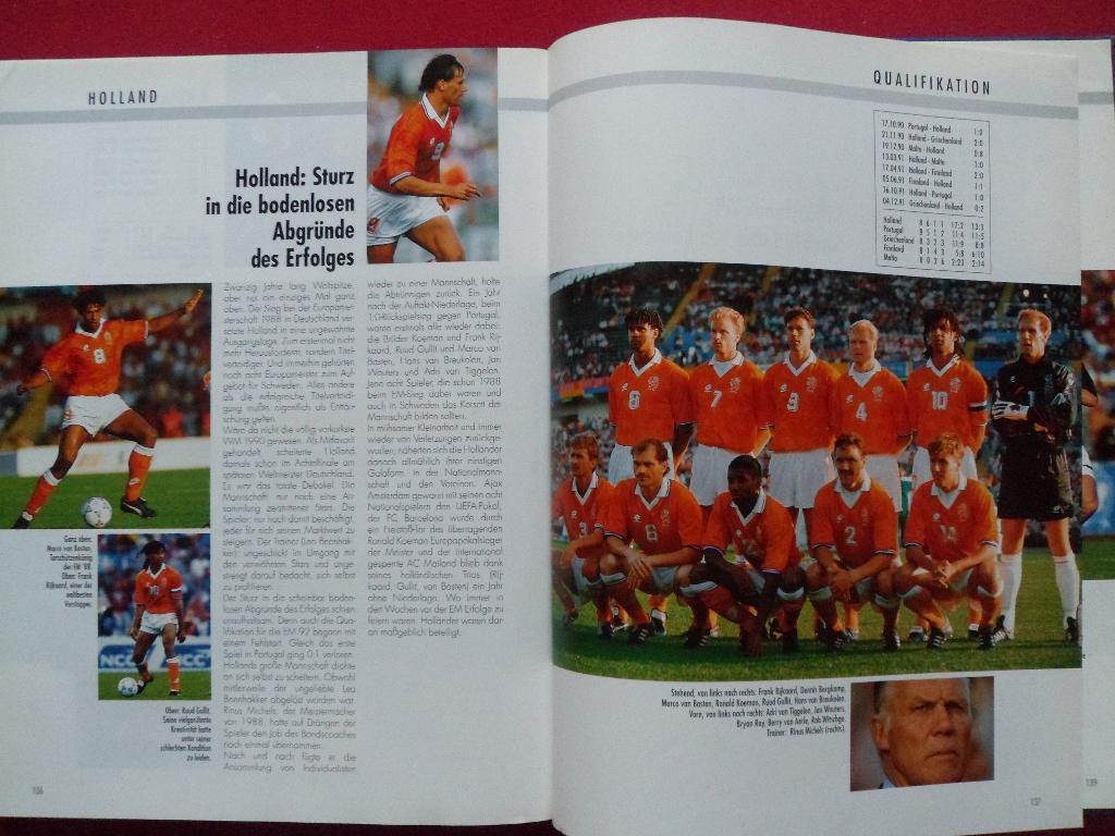 фотоальбом. Чемпионат Европы по футболу 1992 (с фото всех команд) уценка! 2