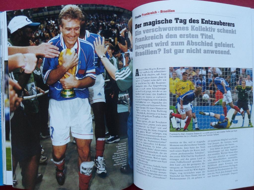 книга-фотоальбом Чемпионат мира по футболу 1998 г. 2