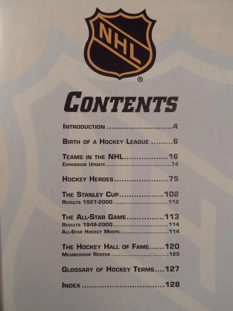 фотоальбом Хоккей. НХЛ NHL-2000 1