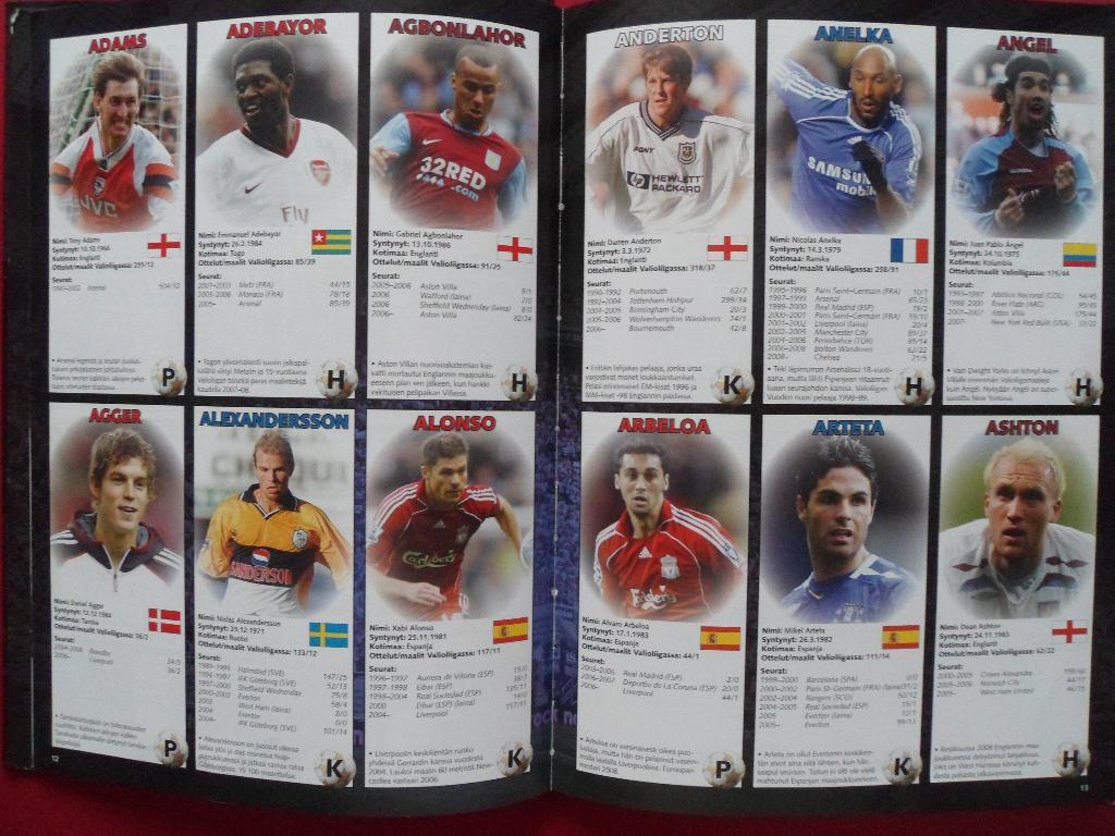 фотоальбом Звезды английской премьер-лиги (1992-2008) 4