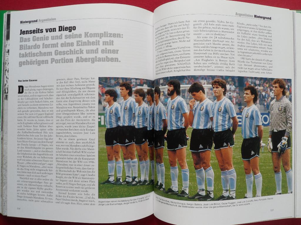 книга-фотоальбом Чемпионат мира по футболу 1986 г. 1