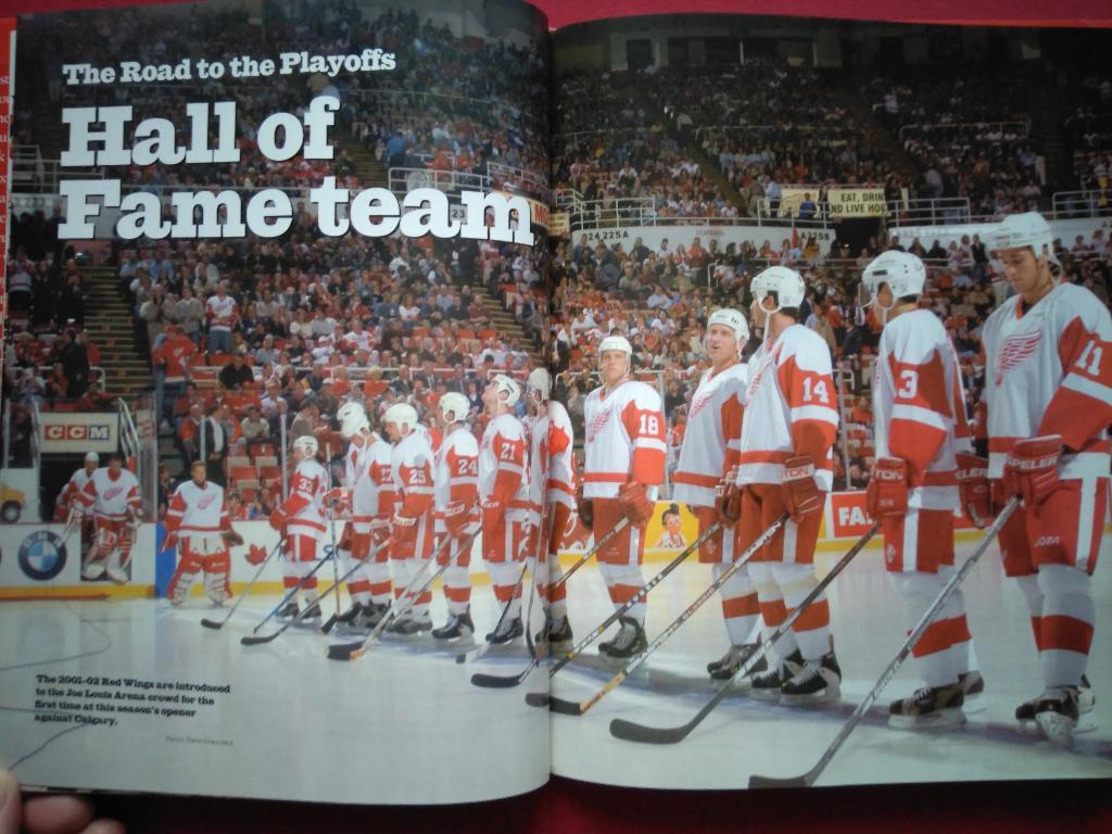 фотоальбом Детройт Ред Уингс - обладатель Кубка Стэнли - 2002 (хоккей, НХЛ) 1