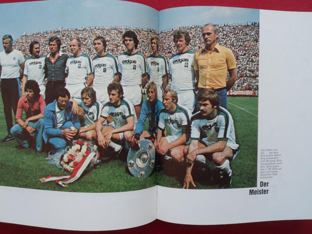 книга-фотоальбом Футбол. Сезон 1975-1976 (ежегодник, ФРГ) 2