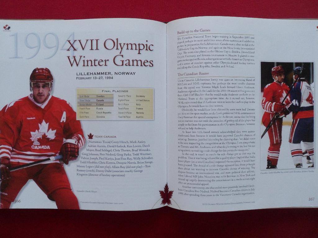 фотоальбом сб. Канады по хоккею на олимпиадах (1920-2010) 5
