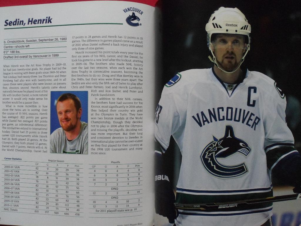 фотоальбом Ванкувер Кэнакс - сезон 2010-11 г. (НХЛ, хоккей) 1