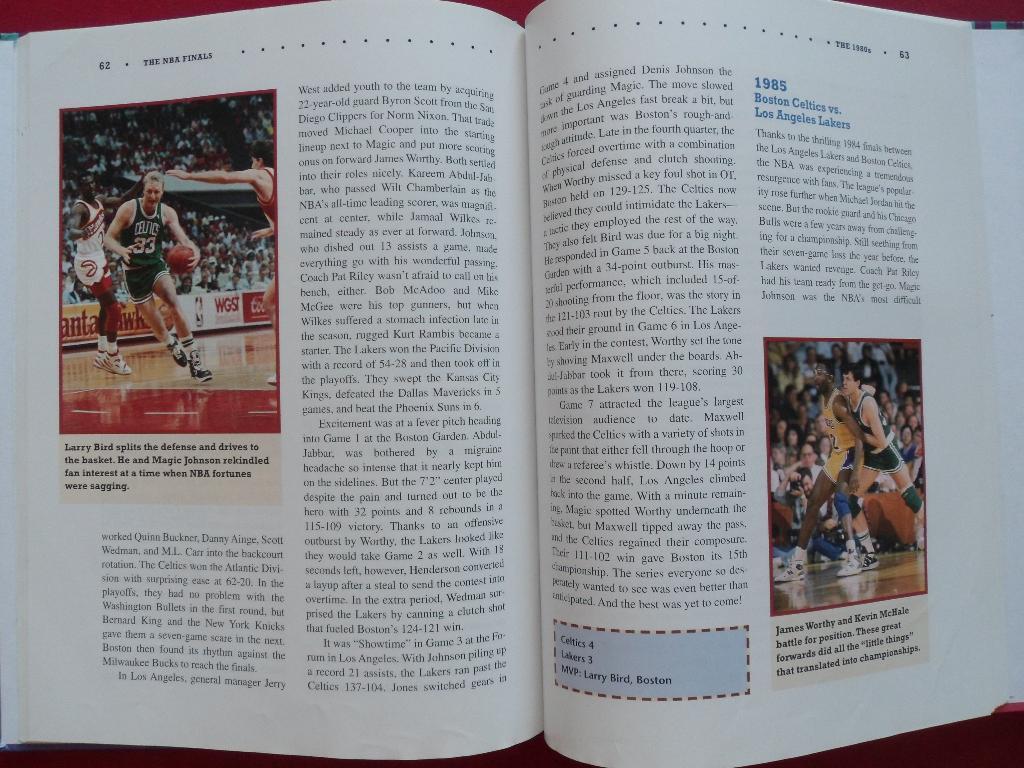 книга-фотоальбом Баскетбол. Финалисты НБА 3
