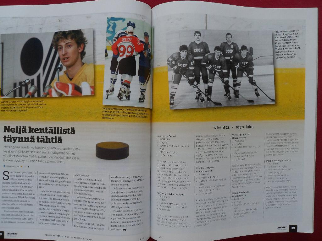 журнал о хоккее (Финляндия) постер Селяне 2