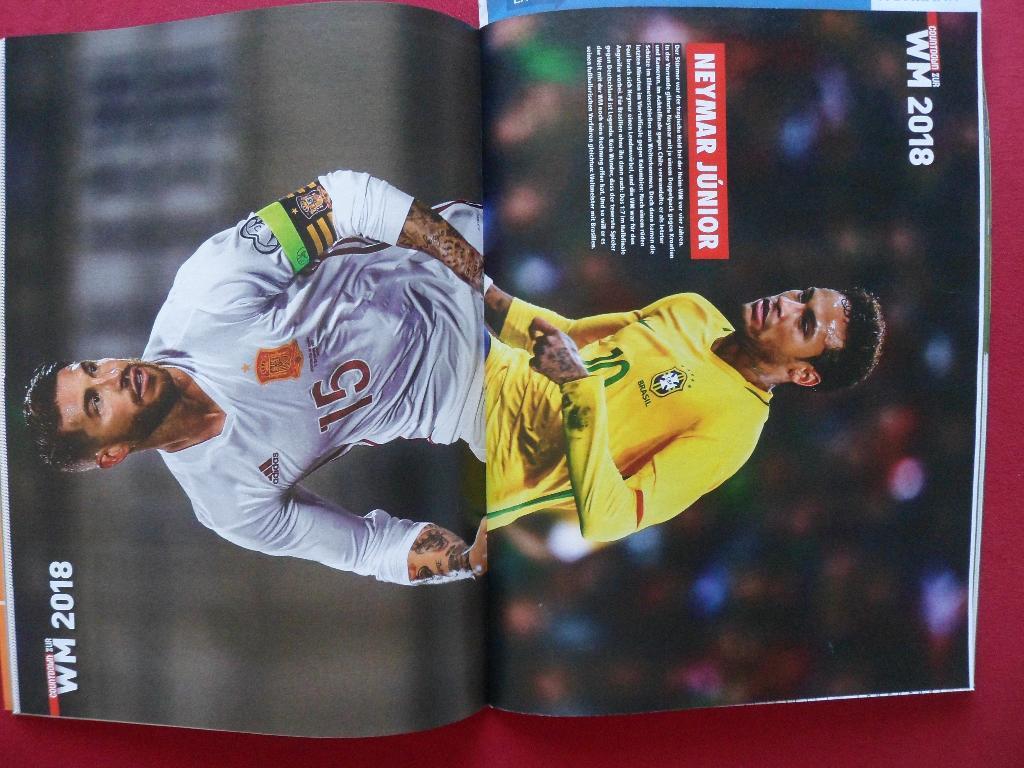 немецкий журнал Чемпионат мира по футболу 2018 г. (фото команд) 1