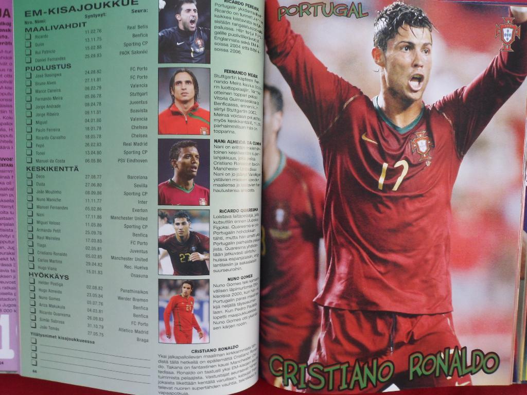 фотоальбом Чемпионат Европы по футболу 2008 (с постерами игроков) 7