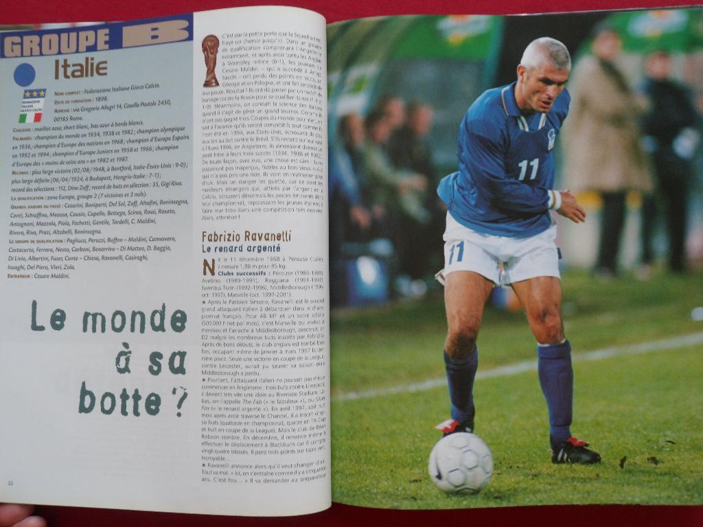 фотоальбом Звезды Чемпионата мира по футболу 1998 г. (постеры игроков) 6
