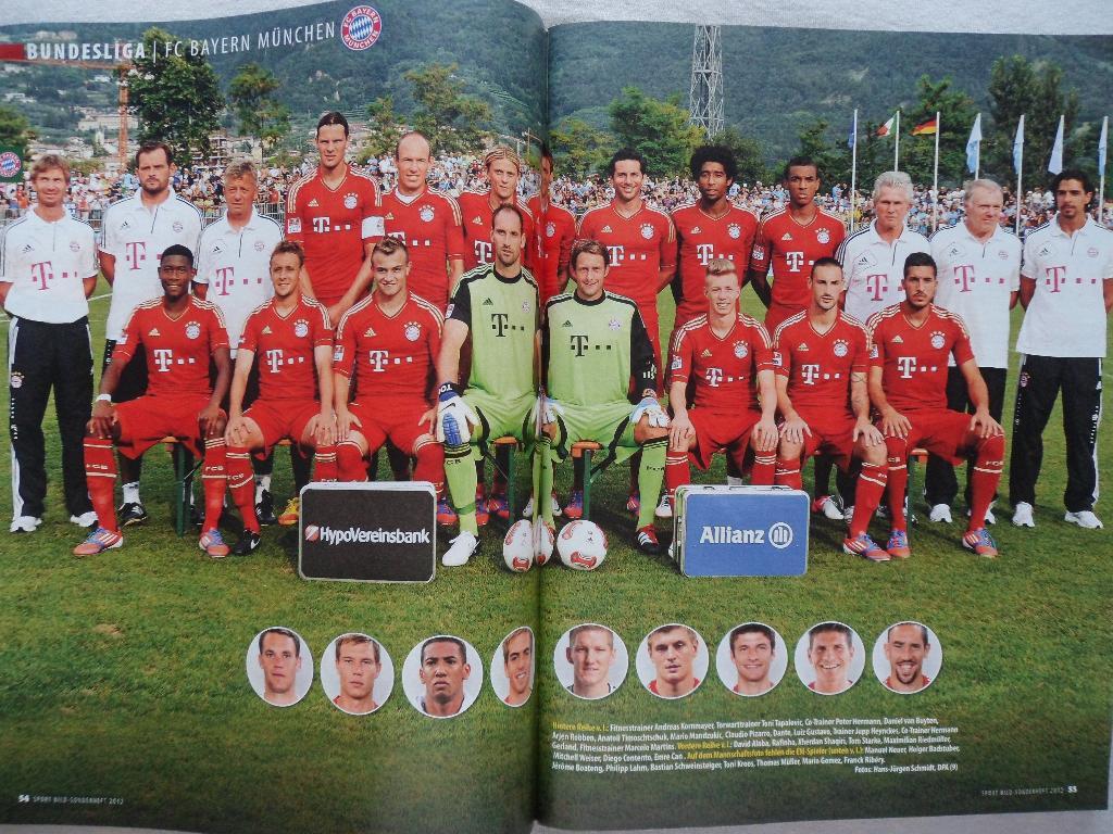журнал Sport-Bild - бундеслига 2012/2013 (большие постеры всех команд) 1