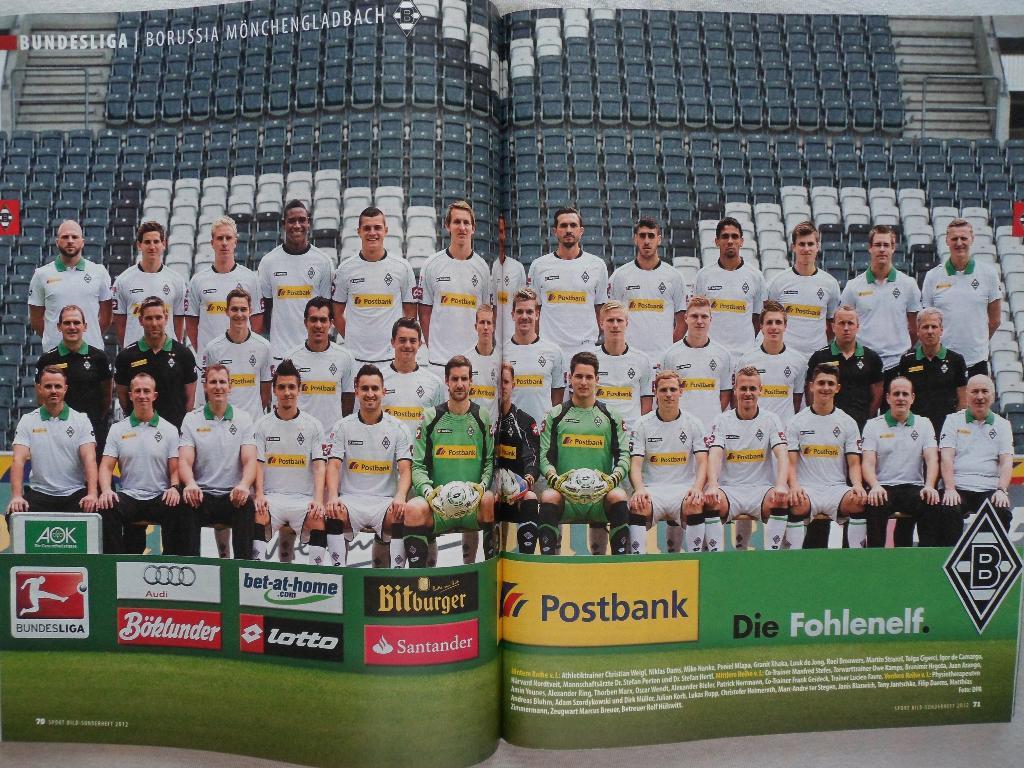 журнал Sport-Bild - бундеслига 2012/2013 (большие постеры всех команд) 3