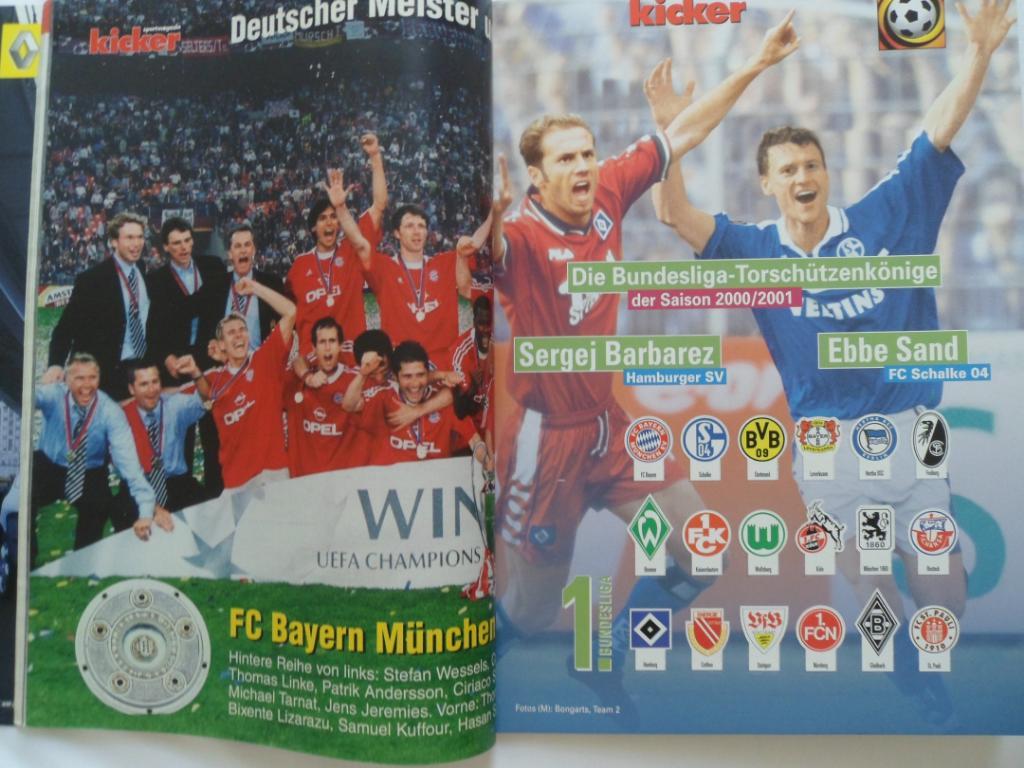 Kicker (спецвыпуск) Бундеслига 2001-02 2