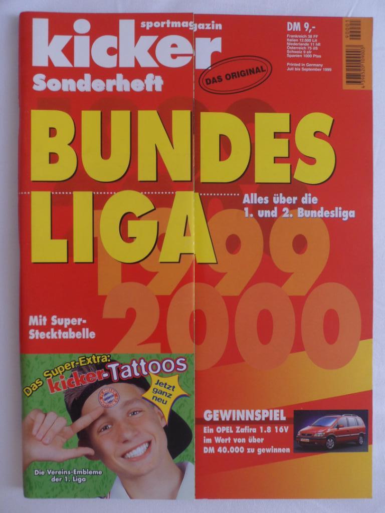 Kicker (спецвыпуск) Бундеслига 1999-2000