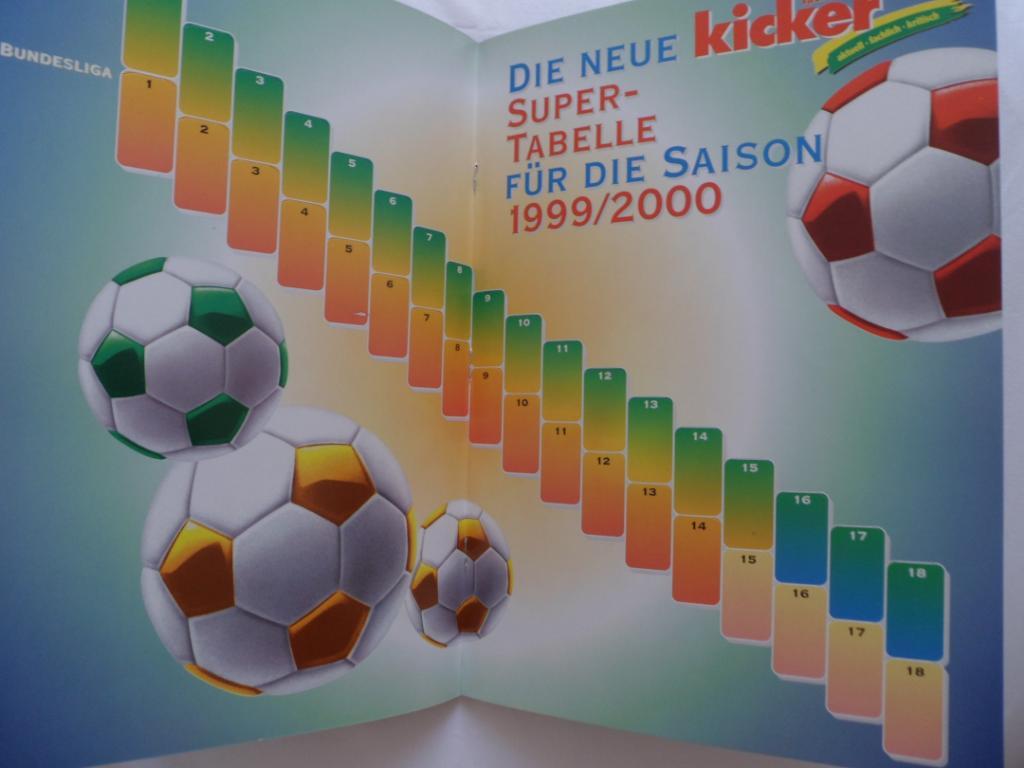 Kicker (спецвыпуск) Бундеслига 1999-2000 1