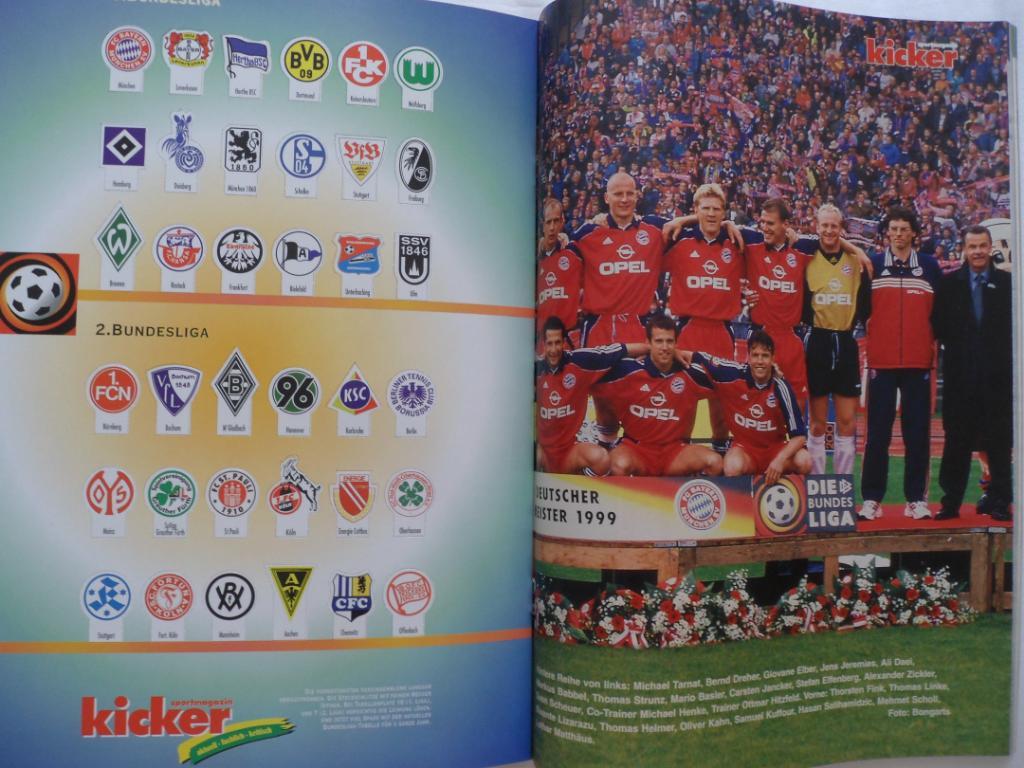 Kicker (спецвыпуск) Бундеслига 1999-2000 3