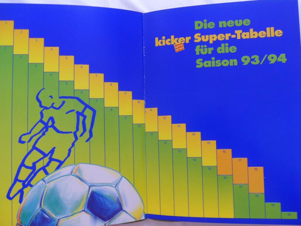 Kicker (спецвыпуск) Бундеслига 1993-94 3