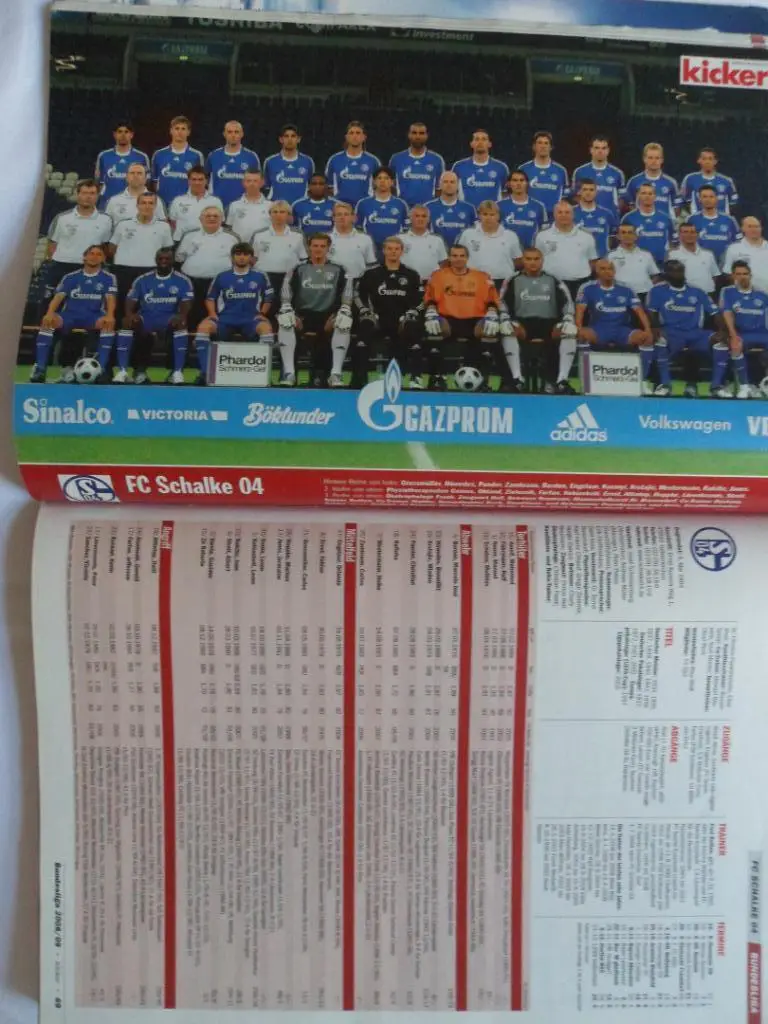 Kicker (спецвыпуск) Бундеслига 2008-09 2