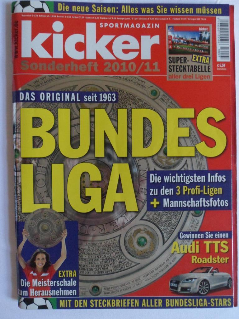Kicker (спецвыпуск) Бундеслига 2010-11