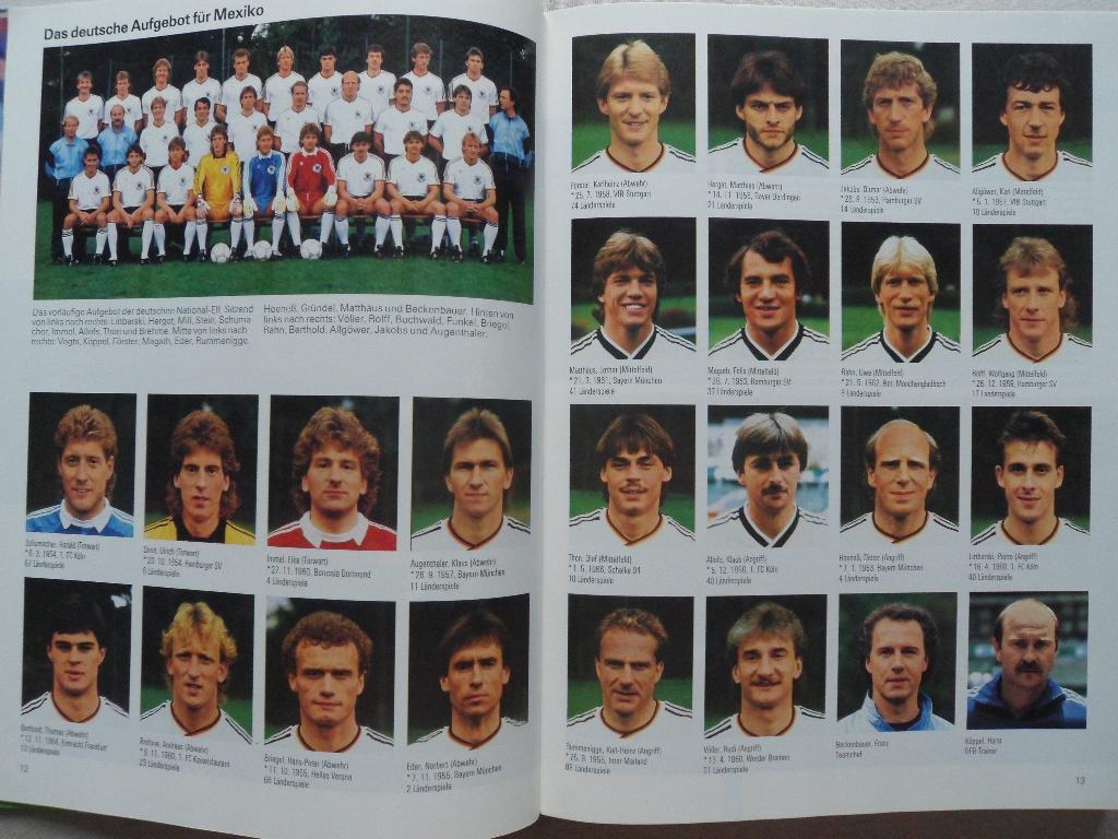 Фотоальбом Ф.Беккенбауэр - Чемпионат мира по футболу 1986 6