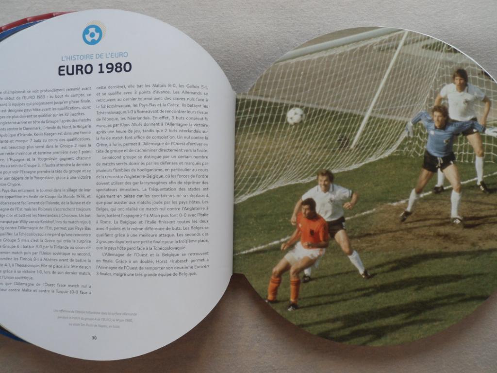 книга-сувенир История чемпионатов Европы по футболу 4