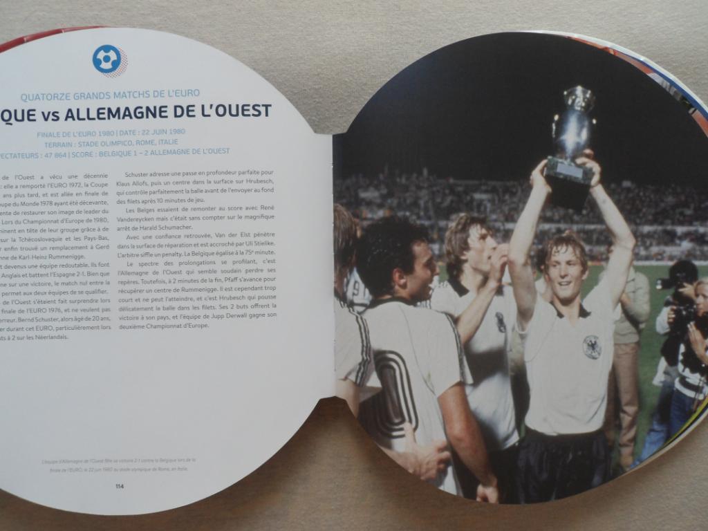 книга-сувенир История чемпионатов Европы по футболу 5