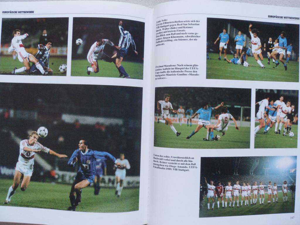 Ежегодник Kicker Сезон 1989-1990 гг. футбол 3