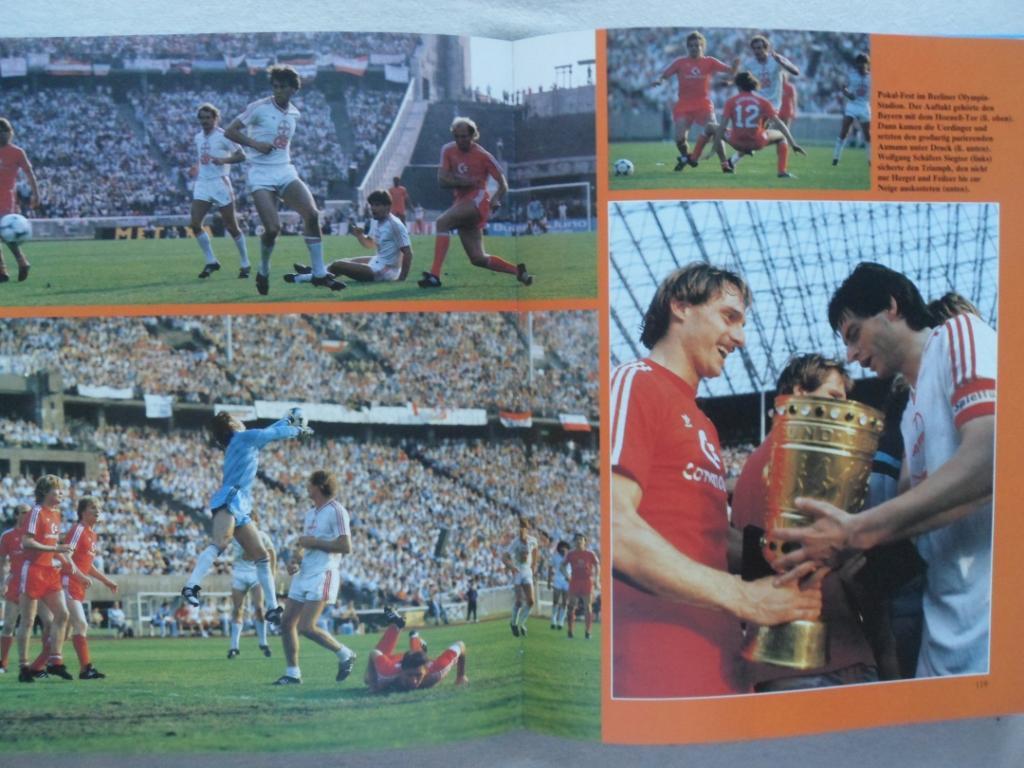 Ежегодник Kicker Сезон 1985-1986 гг. футбол 4