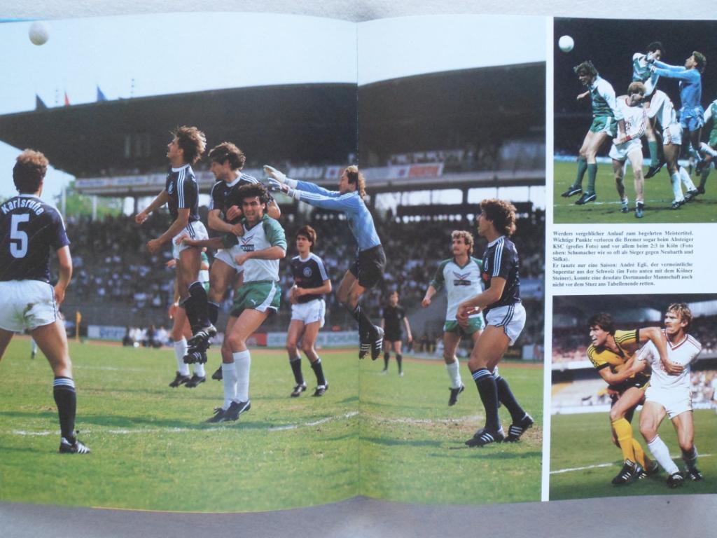 Ежегодник Kicker Сезон 1985-1986 гг. футбол 5