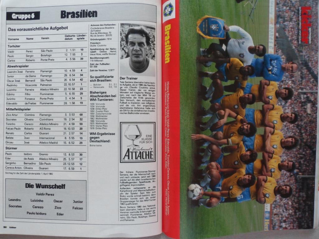 Kicker (спецвыпуск) Чемпионат мира 1982 г.+ большой постер 3