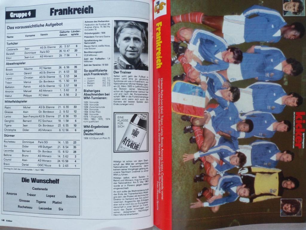 Kicker (спецвыпуск) Чемпионат мира 1982 г.+ большой постер 5