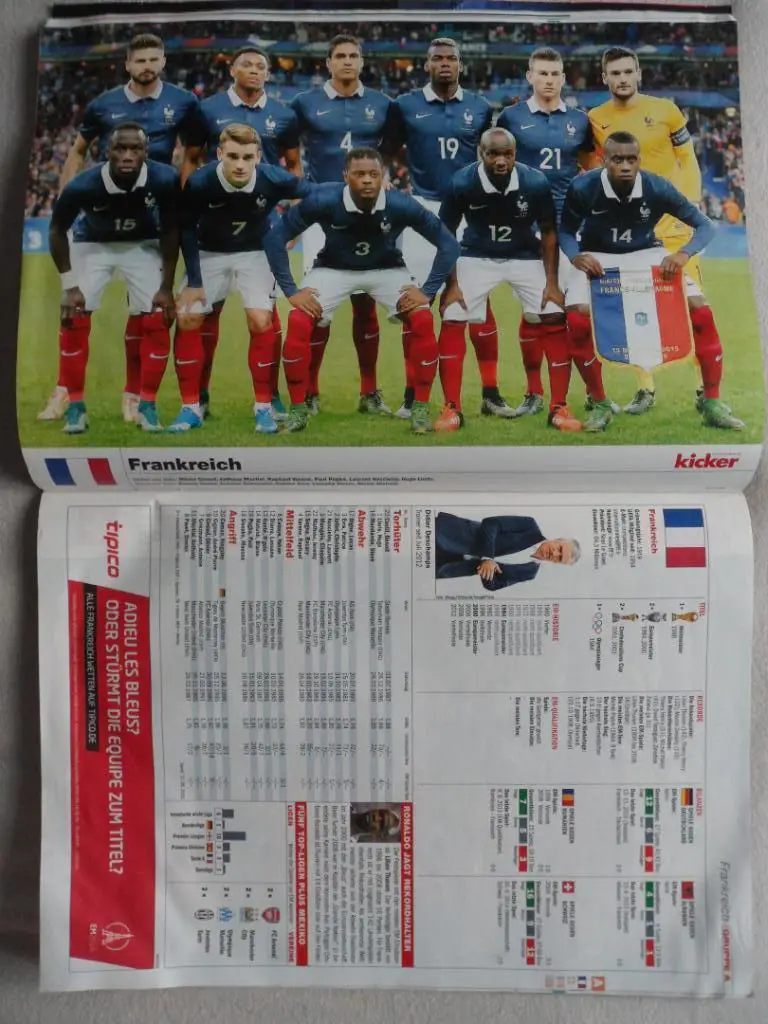 Kicker (спецвыпуск) чемпионат Европы 2016 уценка! 4