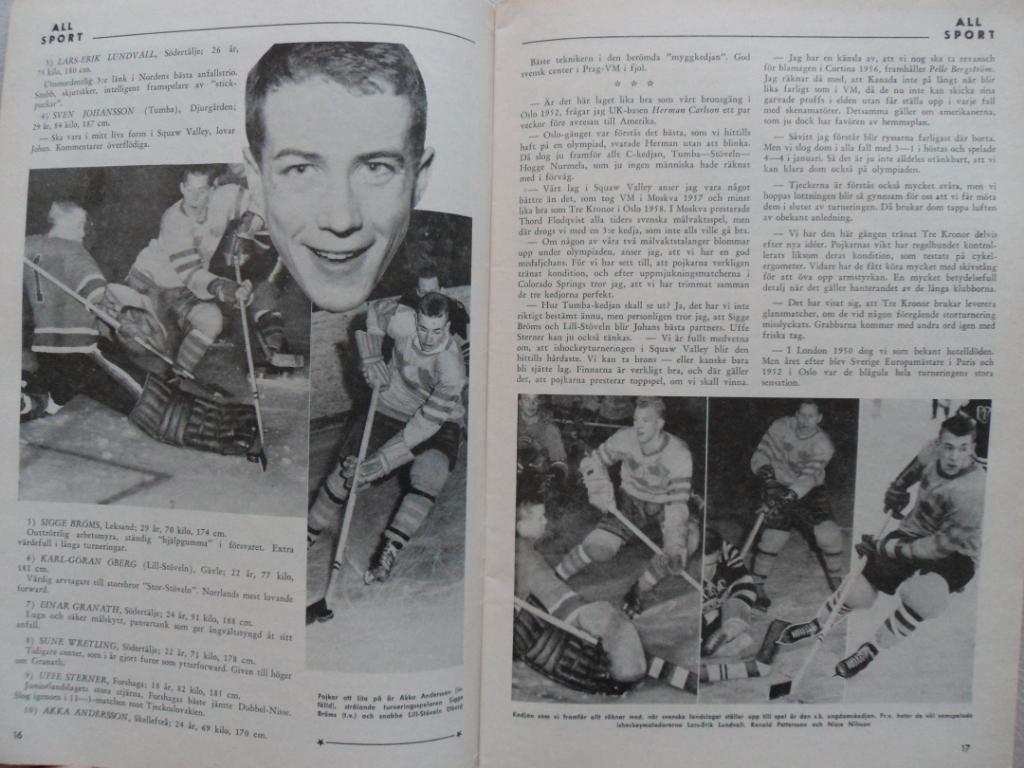 журнал Спорт (Швеция) № 2 (1960 г.) 3
