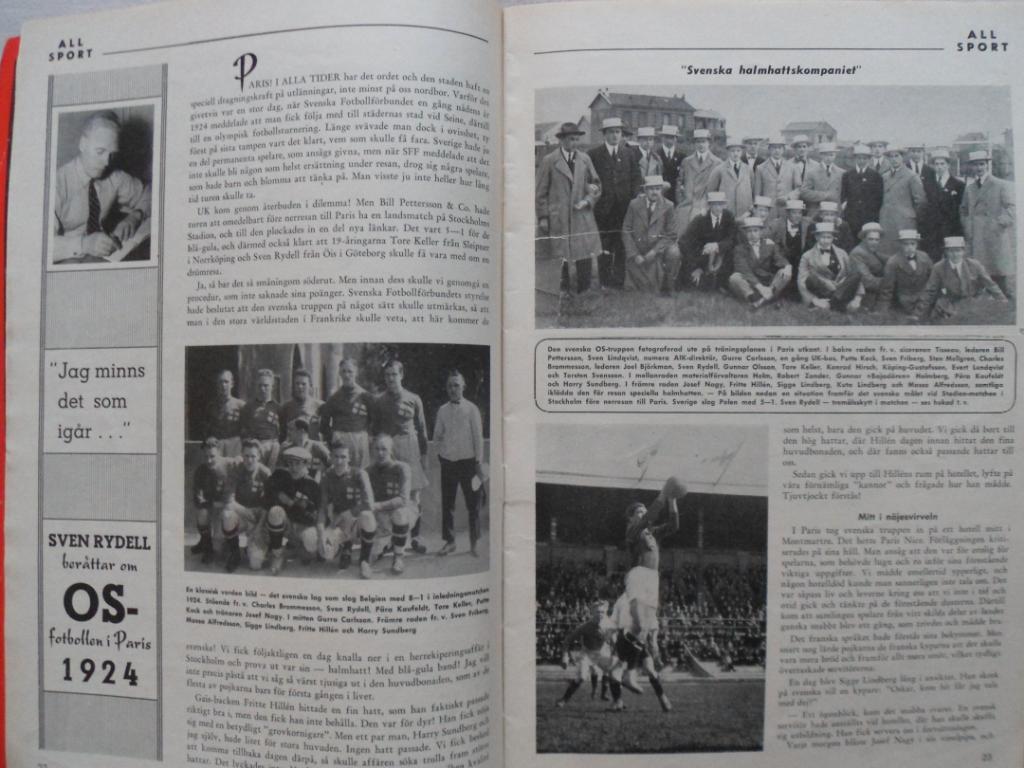 журнал Спорт (Швеция) № 3 (1957 г.) 1