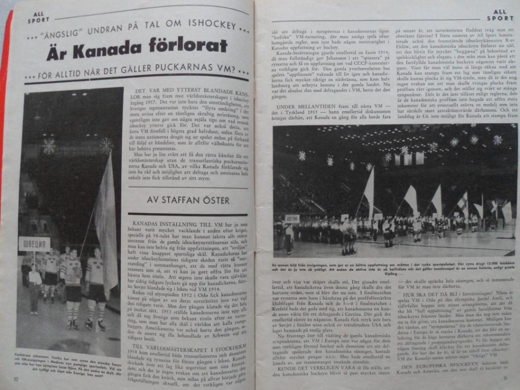 журнал Спорт (Швеция) № 3 (1957 г.) 3