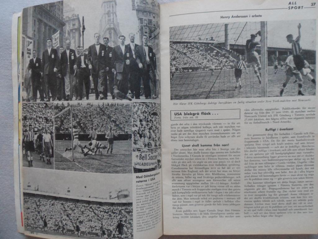 журнал Спорт (Швеция) № 1 (1950 г.) 2