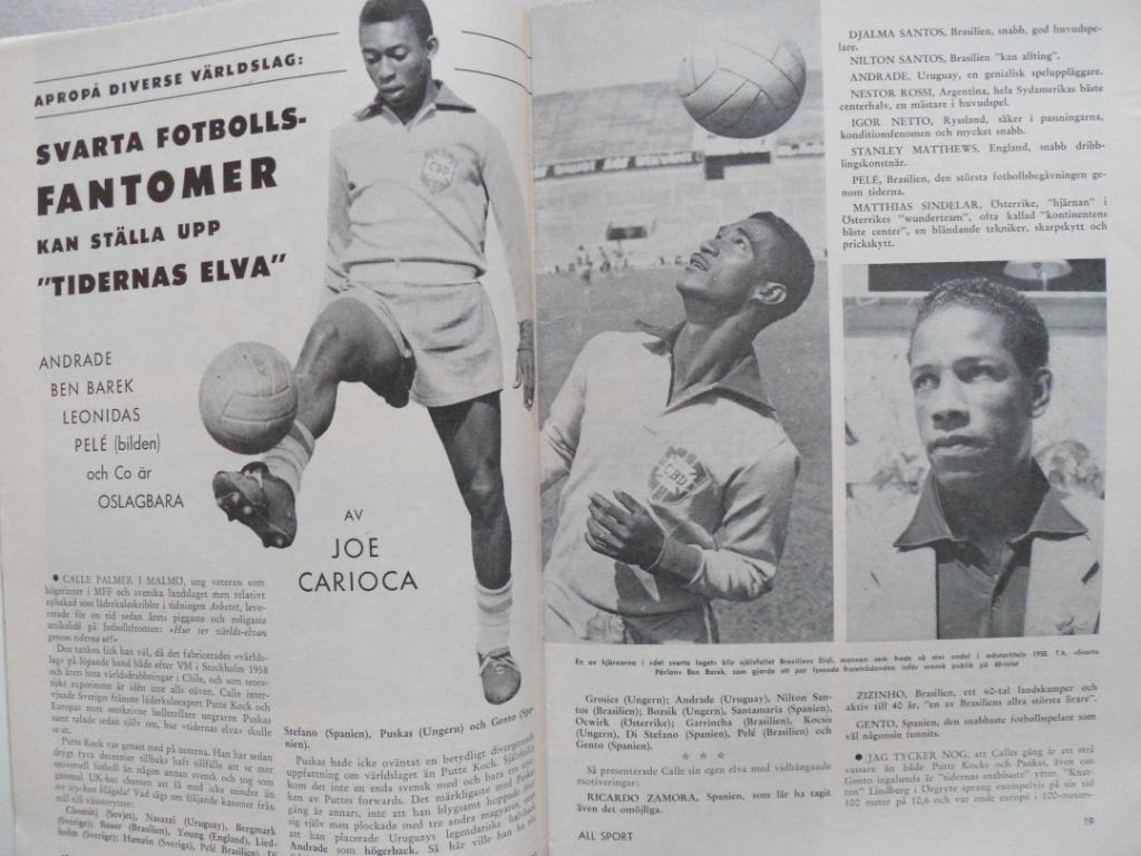журнал Спорт (Швеция) № 11 (1962 г.) 6
