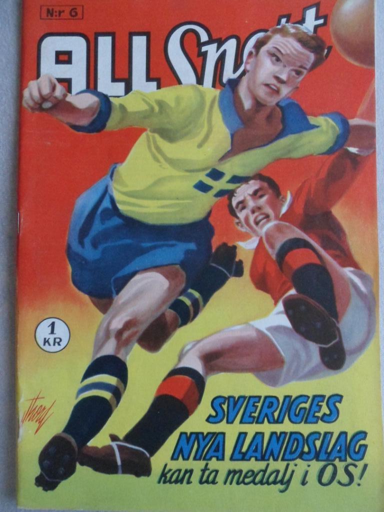 журнал Спорт (Швеция) № 6 (1952 г.)