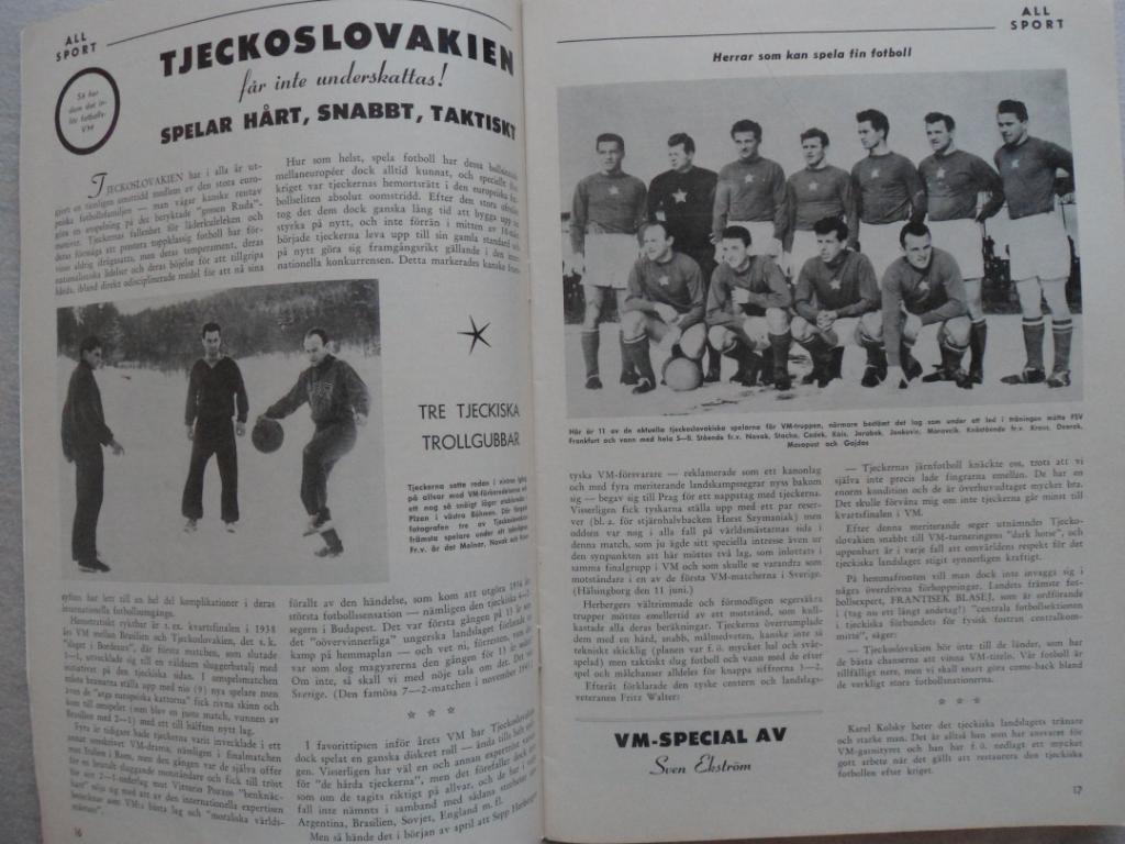 журнал Спорт (Швеция) № 5 (1958 г.) 5