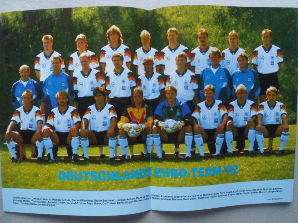 постер сборная Германии-1992
