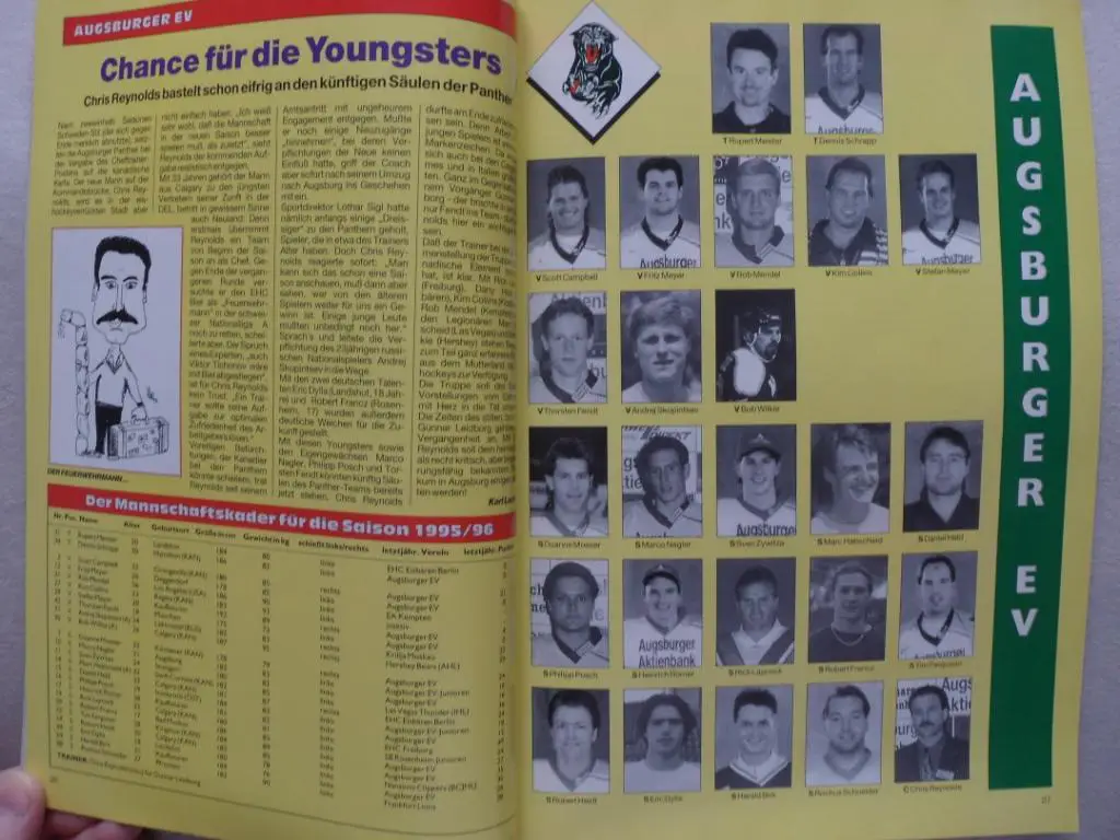 журнал Новости хоккея (Германия) - спецвыпуск 1995 3