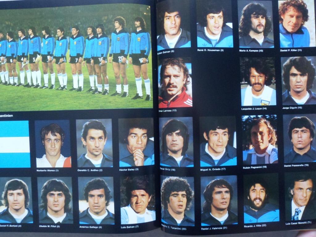 Ф.Беккенбауэр-фотоальбом Чемпионат мира по футболу 1978 (с фото команд)+автограф 4