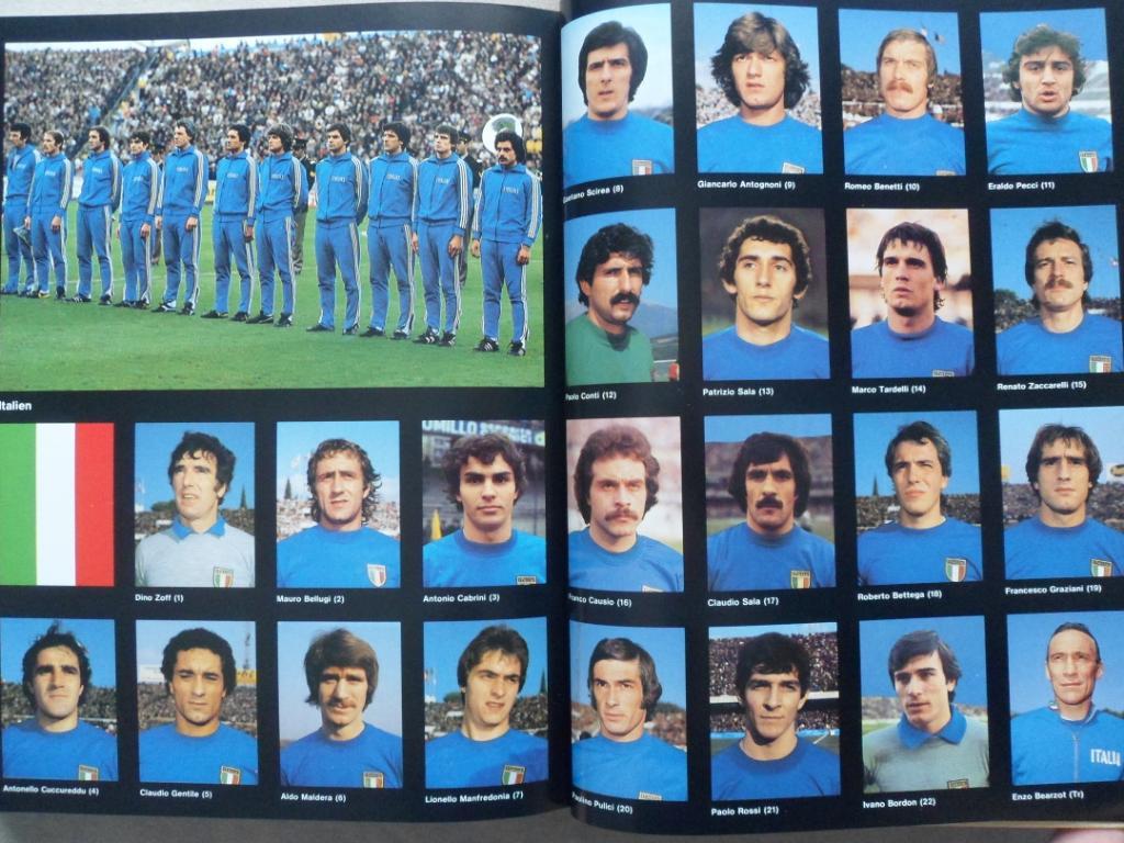 Ф.Беккенбауэр-фотоальбом Чемпионат мира по футболу 1978 (с фото команд)+автограф 6
