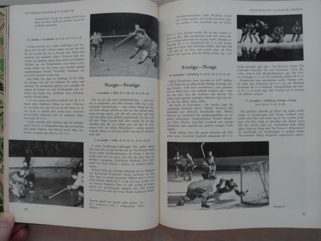 книга-фотоальбом История шведского хоккея 1958 4
