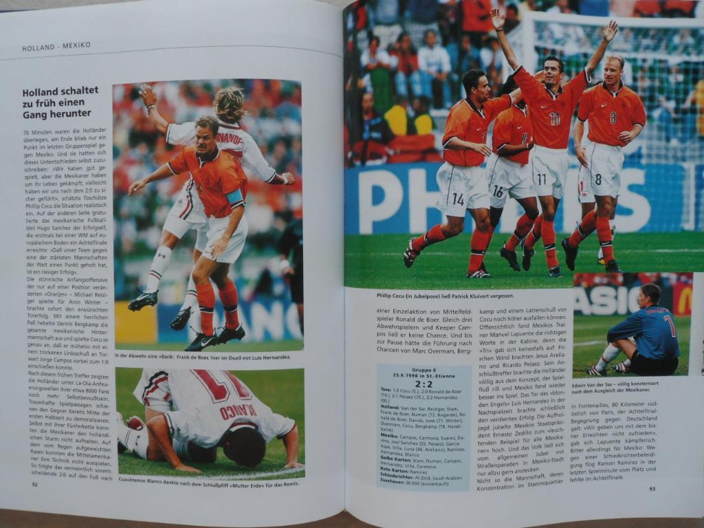 фотоальбом Ф.Беккенбауер Чемпионат мира по футболу 1998 (фото всех команд) 7