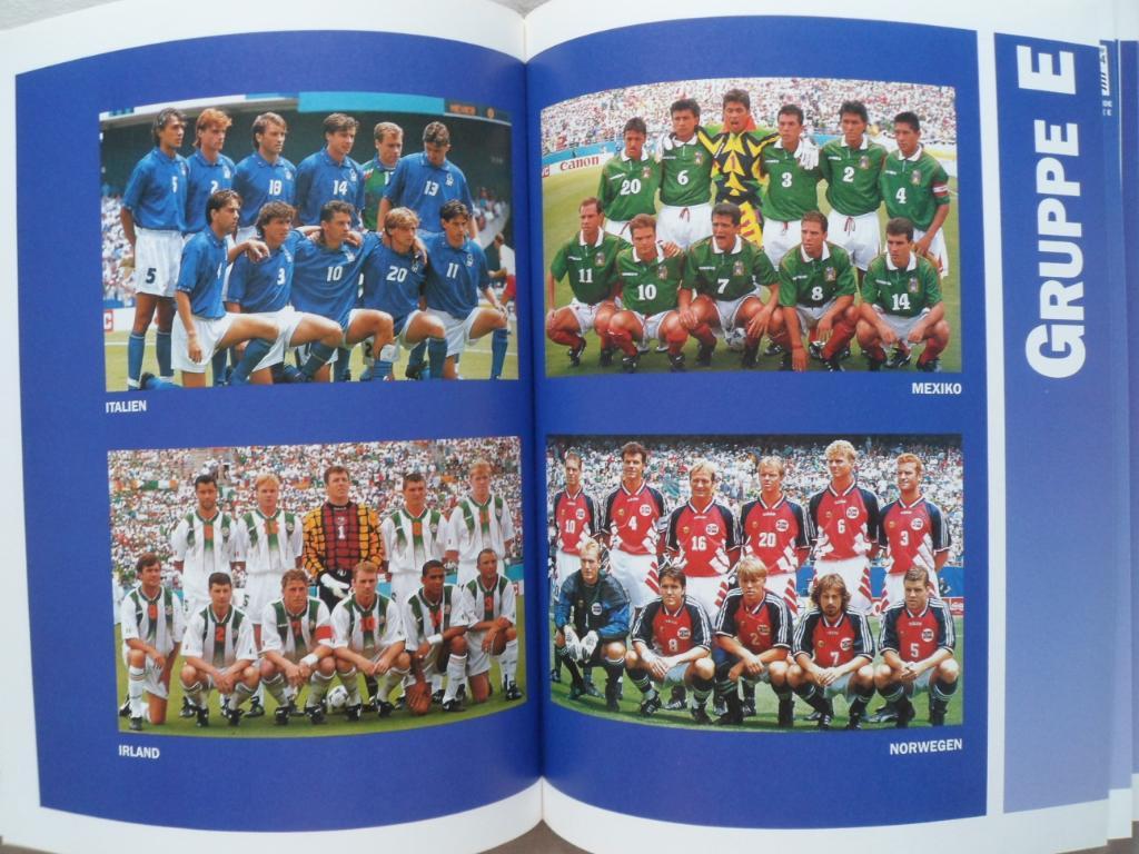 фотоальбом. Чемпионат мира по футболу 1994 (фото всех команд) 5