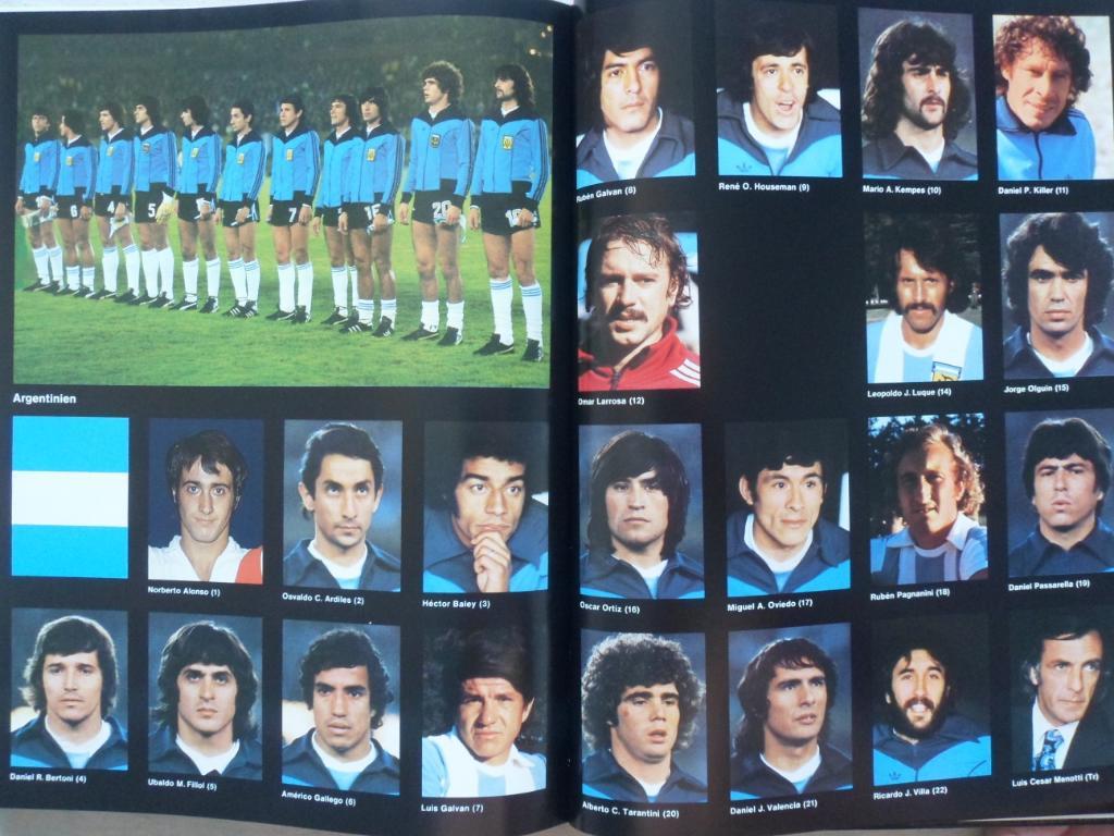 Р.Хаттенбергер-фотоальбом Чемпионат мира по футболу 1978 (фото команд)+автограф 3